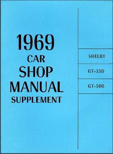 1969 shelby gt350 gt500 shop manual supplement. - Harcerstwo męskie we włocławku w latach 1911-1945.